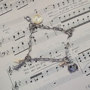 Harry Potter Silver Charm Bracelet